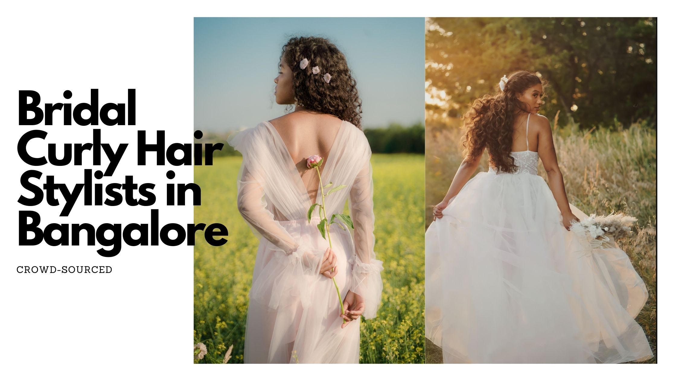 bridal curly hair stylists in bangalore cover image