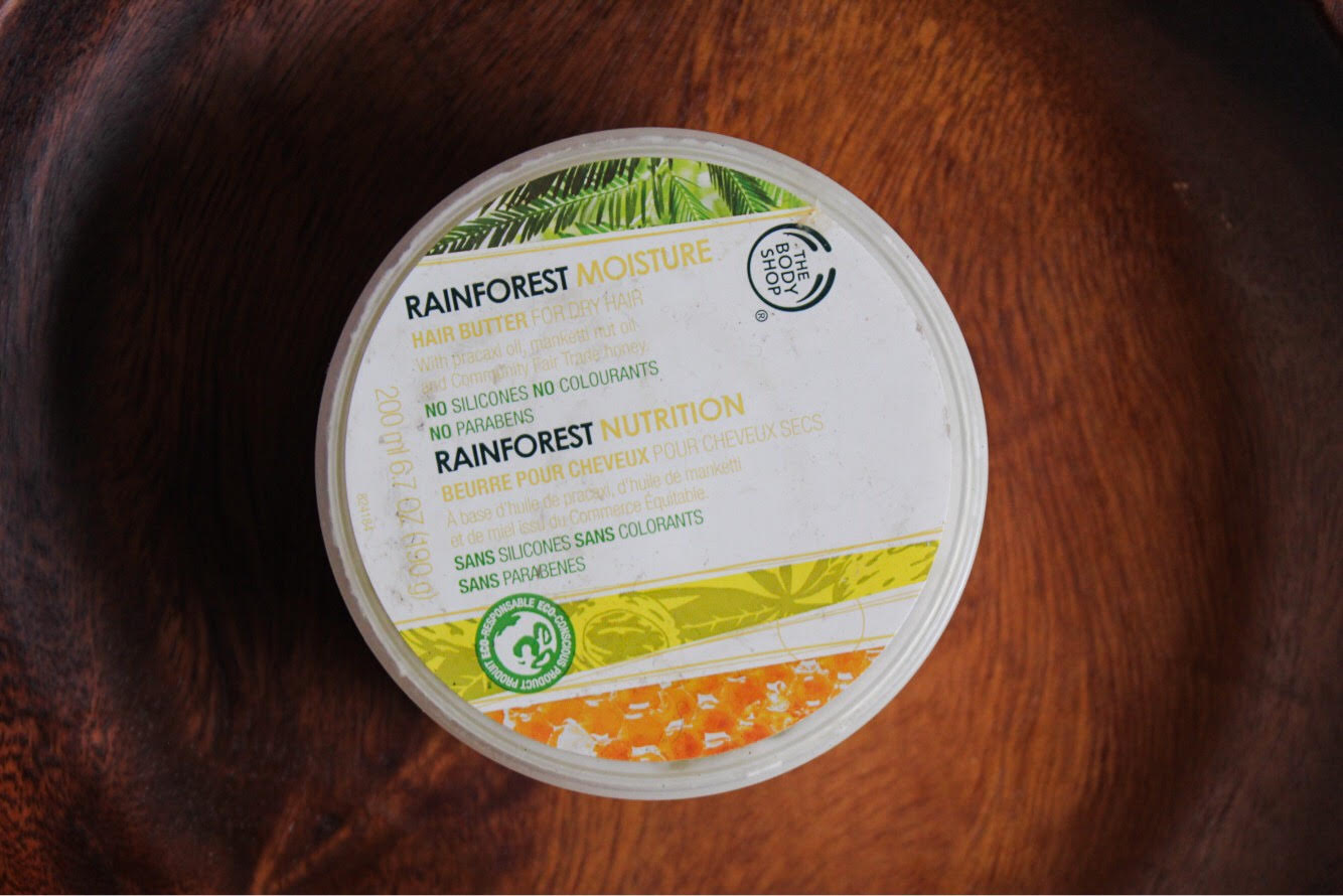 The Bodyshop Rainforest Moisture Hair Butter Review